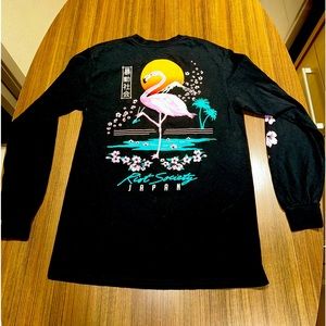 Black Longsleeve women Tshirt Riot Society Brand